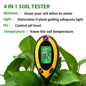 Soil pH Tester 4-in-1